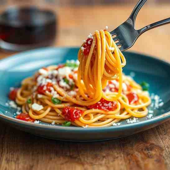 Spaghetti alla Nerano - Italian Pasta